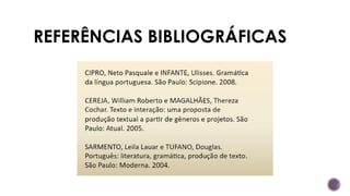REFERÊNCIAS BIBLIOGRÁFICAS
 