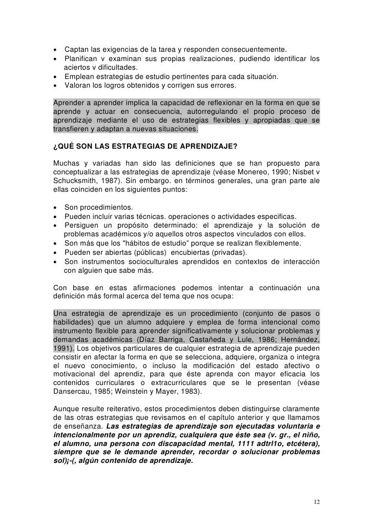 taller de habilidades para el aprendizaje