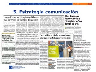 5. Estrategia comunicación Comunicación para la transformación social / Caixafórum Madrid Comunicación para la transformación social / CaixaForum Madrid 