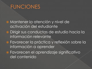Le ayuda a organizar la información, considerando sus niveles de generalidad-especificidad y su relación de inclusión en clases.