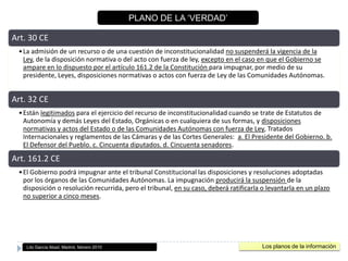 PLANO DE LA ‘VERDAD’Los planos de la informaciónLito García Abad, Madrid, febrero 2010