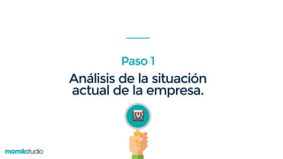 Análisis de la situación
actual de la empresa.
Paso 1
OPEN
 