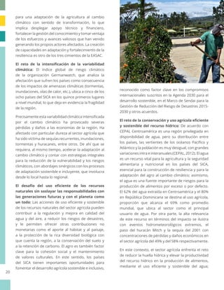 Estrategia agricultura sostenible adaptada al clima para la región del SICA (2018-2030)