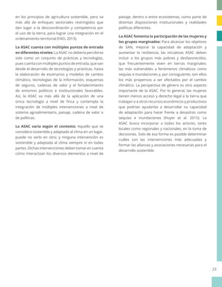 Estrategia agricultura sostenible adaptada al clima para la región del SICA (2018-2030)