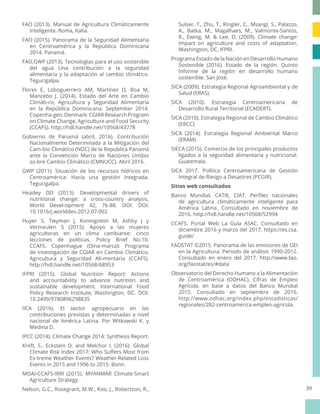 Estrategia agricultura sostenible adaptada al clima para la región del SICA (2018-2030)