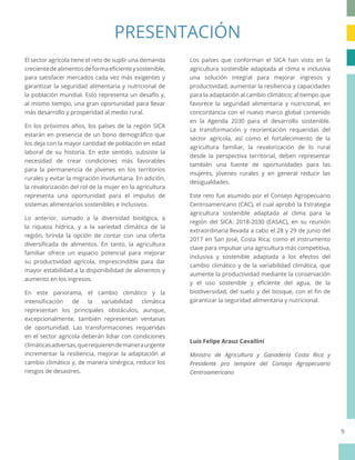 Estrategia agricultura sostenible adaptada al clima para la región del SICA (2018-2030)