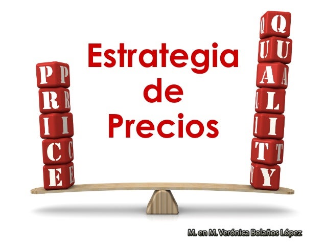 estrategia de precios