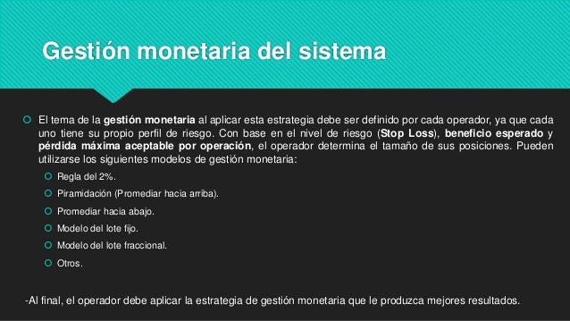 Estrategia forex 95