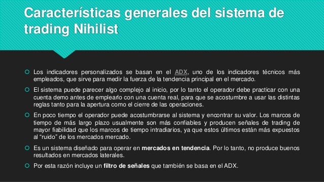 Sistema trading forex