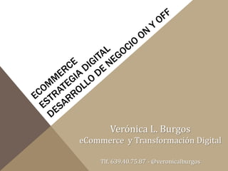 Verónica L. Burgos
eCommerce y Transformación Digital
Tlf. 639.40.75.87 - @veronicalburgos
 