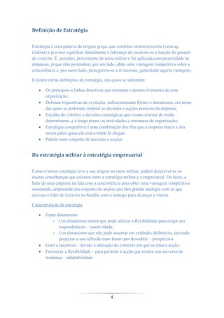 Estrategia empresarial