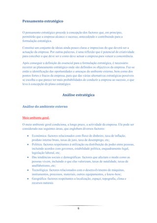 Estrategia empresarial