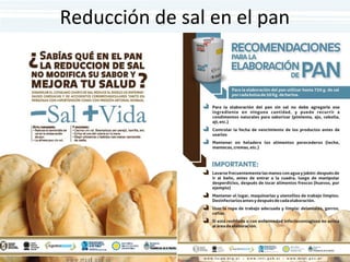 Reducción de sal en el pan
 
