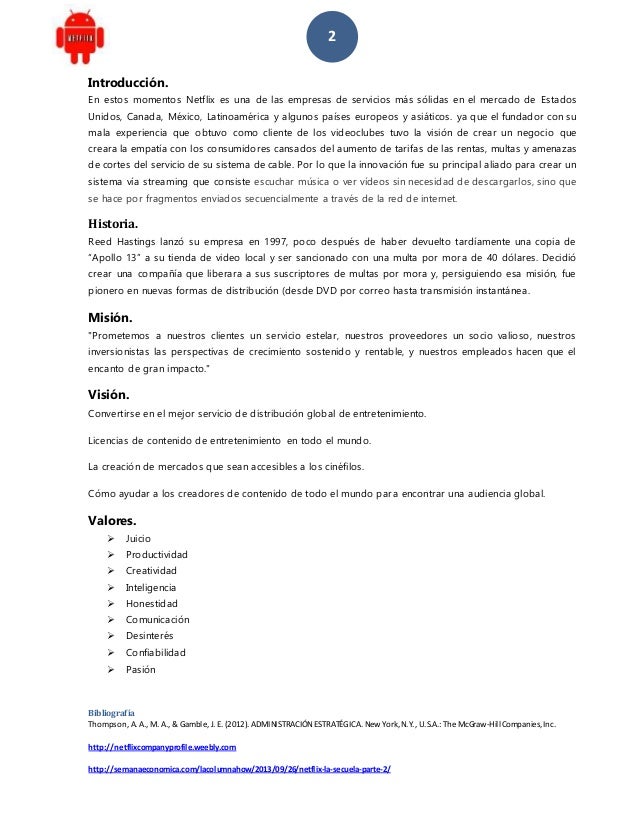 Estrategia netflix