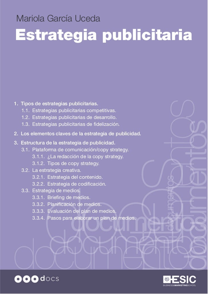 Estrategia Publicitaria<script async src=