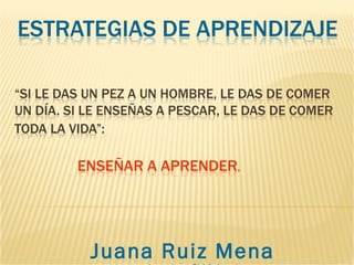 Juana Ruiz Mena  [email_address] 