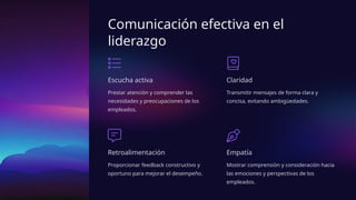 Estrategias efectivas para la gestión de personal y liderazgo en el ...