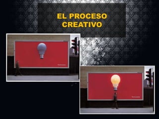 EL PROCESO
CREATIVO

 