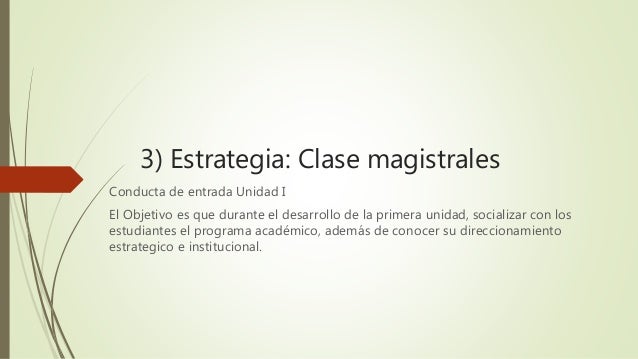 Estrategias de aprendizaje propuestas para el desarrollo 