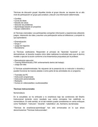 Estrategias de  enseñanza