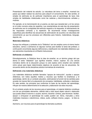 Estrategias de  enseñanza