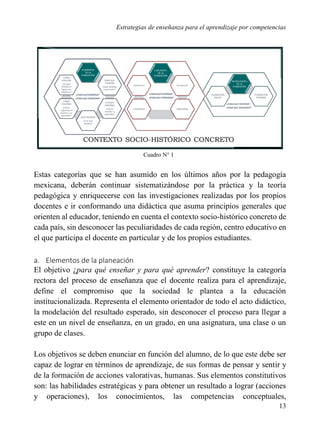Estrategias de ensenanza para el aprendizaje por competencias | PDF