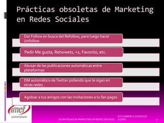 Estrategias de marketing en redes sociales | PDF