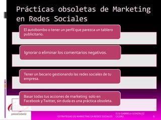 Estrategias de marketing en redes sociales | PDF