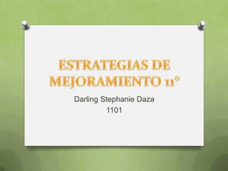 Darling Stephanie Daza
         1101
 
