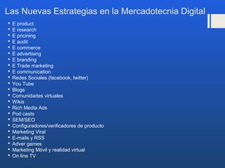 Estrategias de mercadotecnia digital | PPT