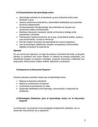 Estrategias didácticas para el aprendizaje activo en Educación Superior ...