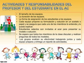Estrategias didácticas para el aprendizaje colaborativo. | PPTX
