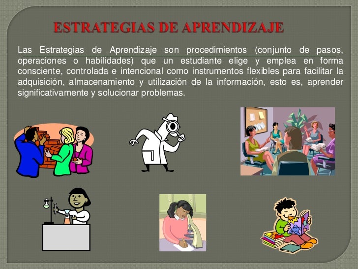 Estrategias enseñanza aprendizaje