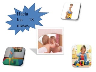 Hacia
los 18
meses:
 