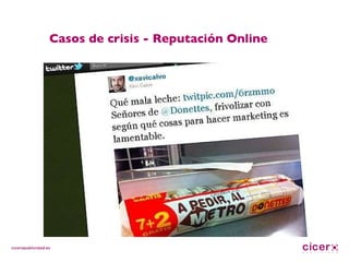 Casos de crisis - Reputación Online 