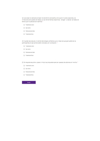 Estrategias para el cambio organizacional. | PDF