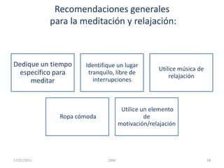 Elementos Básicos de la Meditación 27DSM    27/01/2011