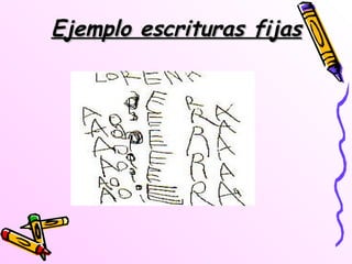 Ejemplo escrituras fijasEjemplo escrituras fijas
 