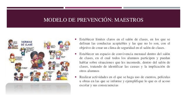 Estrategias para prevenir el bullying