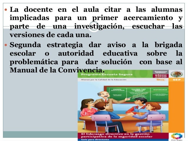 Estrategias que favorecen la integridad y seguridad de los alumnos en…