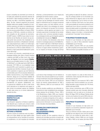 Estrategias stock picking | PDF
