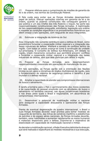 EstratéGia Nacional De Defesa   Final