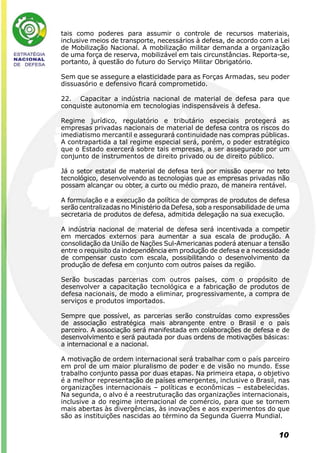 EstratéGia Nacional De Defesa   Final