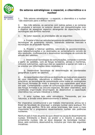 EstratéGia Nacional De Defesa   Final