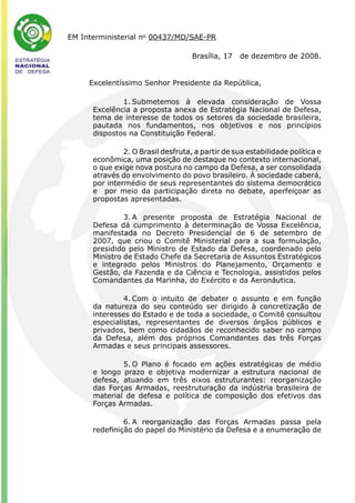 EstratéGia Nacional De Defesa   Final