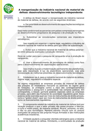 EstratéGia Nacional De Defesa   Final