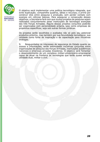 EstratéGia Nacional De Defesa   Final