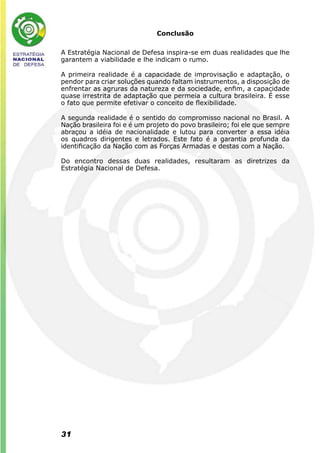 EstratéGia Nacional De Defesa   Final