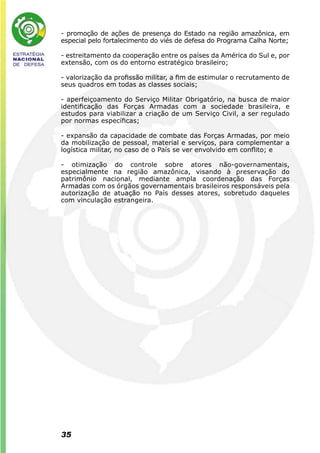 EstratéGia Nacional De Defesa   Final
