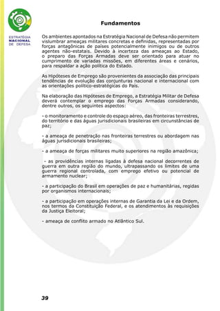 EstratéGia Nacional De Defesa   Final